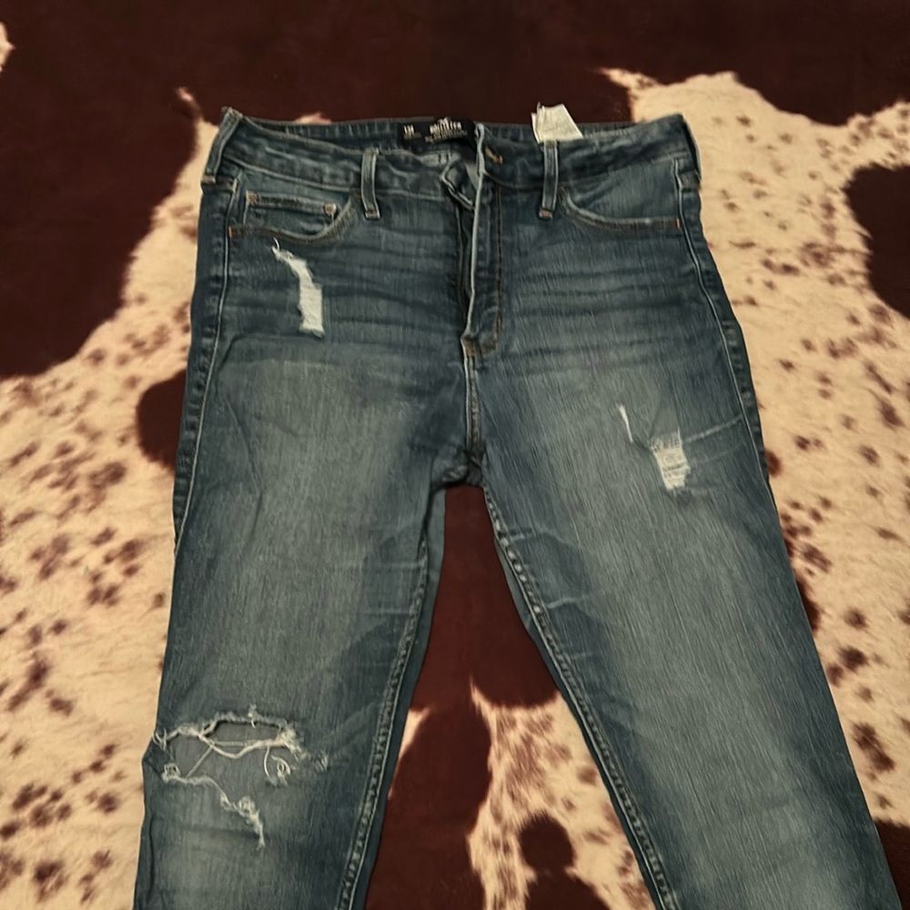 Hollister high rise super skinny